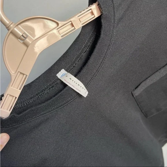 Free People Movement Sunny Cropped Sweatshirt Top Sz XS Loungewear Comfort EUC - Picture 8 of 9